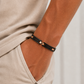 Men's Black & Rose Gold Stainless Steel Bracelet hotsteel Collection