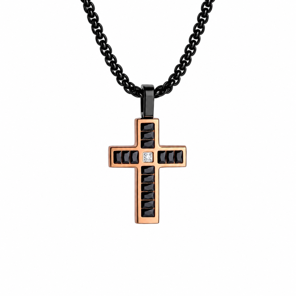 Diamond Cross Necklace